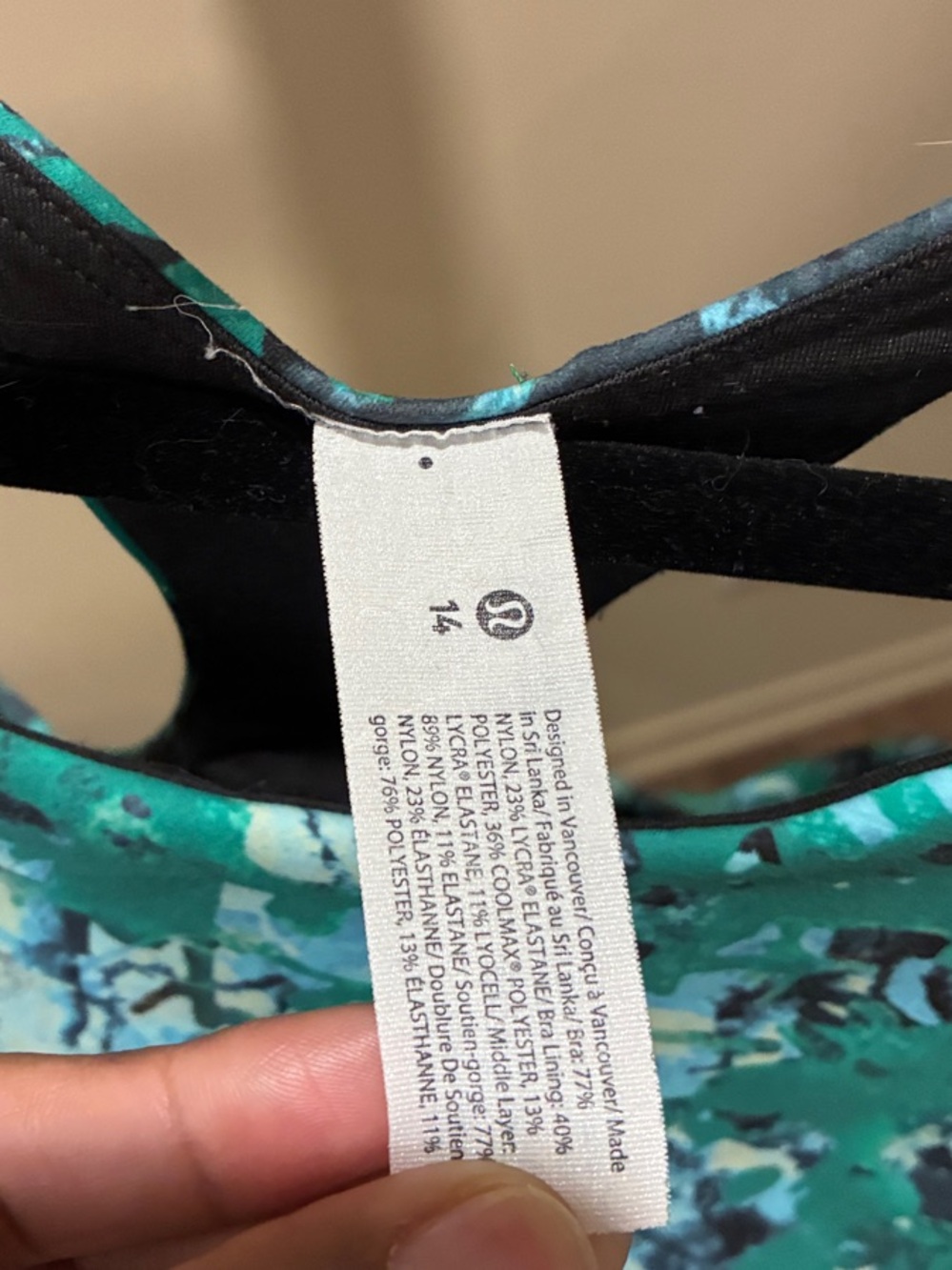 lululemon Wunder Train Longline Sports Bra - Picture 2 of 3